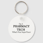 Pharmacy Tech Keychain at Zazzle