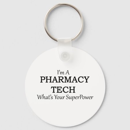 Pharmacy Tech Keychain