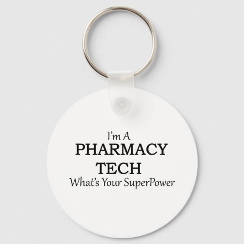 PHARMACY TECH KEYCHAIN