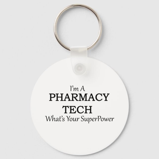 PHARMACY TECH KEYCHAIN (Front)