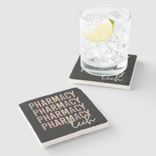Pharmacy Tech Pharmacy Technician Stone Coaster