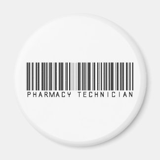 Pharmacy Technician Bar Code Magnet