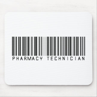 Pharmacy Technician Bar Code Mouse Pad