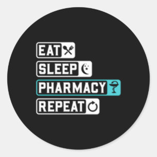 Pharmacy Technician Classic Round Sticker