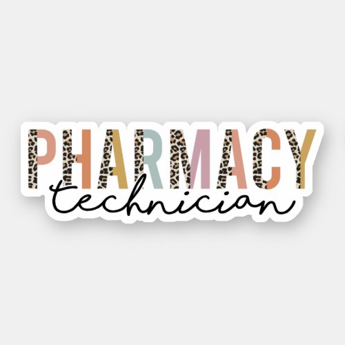 Pharmacy Technician Funny Pharmacy Tech Sticker