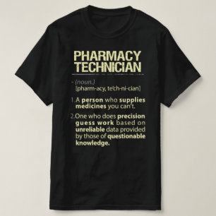 Pharmacy Technician Real American Definition T-Shirt