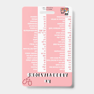 Pharmacy Technician - Rx Abbreviations (S2) Badge