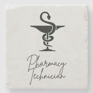 Pharmacy Technician Stone Coaster 