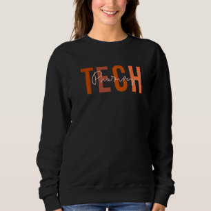 Pharmacy Technician Week Retro Pharmacy Tech Appre Sweatshirt