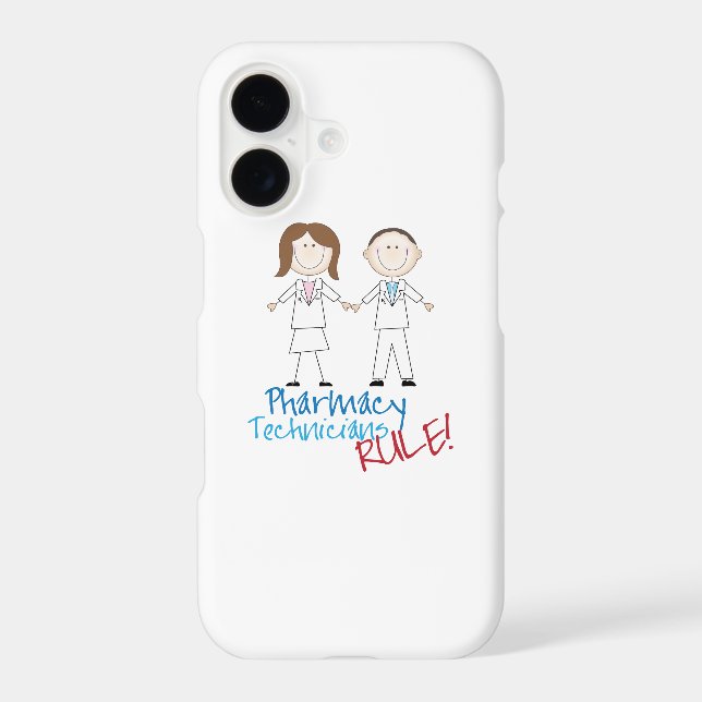 Pharmacy Technicians Iphone Case (Back)