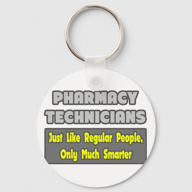 Pharmacy Technicians .. Smarter Keychain (Front)