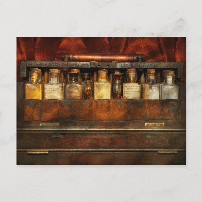 Pharmacy - Veterinarian - Traveling pet medicine Postcard (Front)