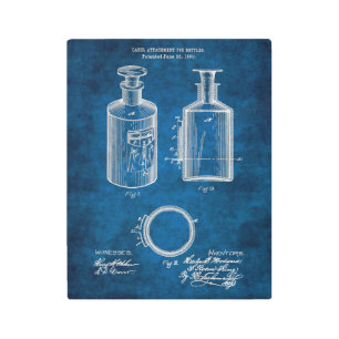 Pharmacy Wall Decor Medicine Bottle Patent