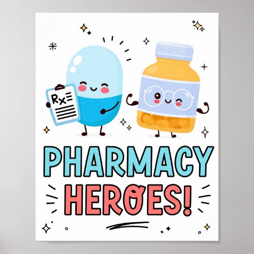 Pharmacy Week Appreciation Sign Poster