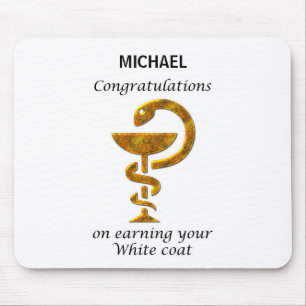Pharmacy White Coat Ceremony Congratulations Mouse Pad