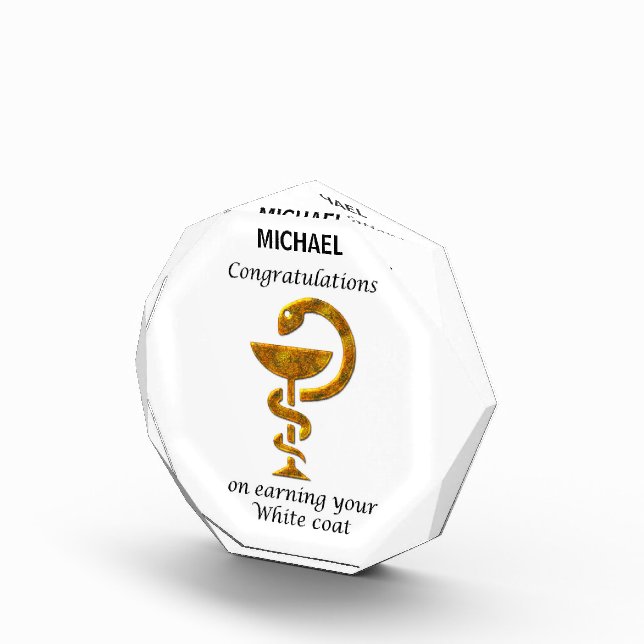 Pharmacy White Coat Ceremony Congratulations Photo Block (Right)