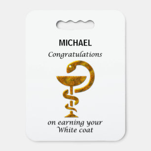 Pharmacy White Coat Ceremony Congratulations Seat Cushion