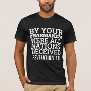 PHARMAKEIA VACCINE  CHRISTIAN T-SHIRTS