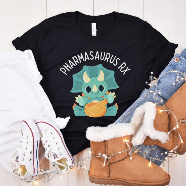 Pharmasaurus RX, Pharmacist, Pharmacy Technician T-Shirt (Creator Uploaded)