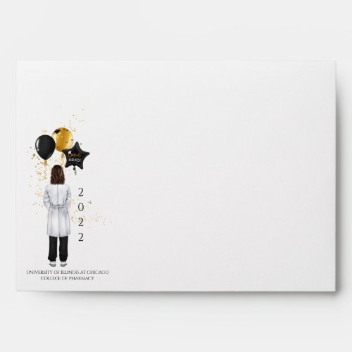 PharmD Doctor Medical Grad Invitation Envelope