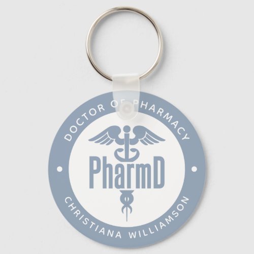 PharmD Doctor of Pharmacy Graduation Pharmacist Keychain