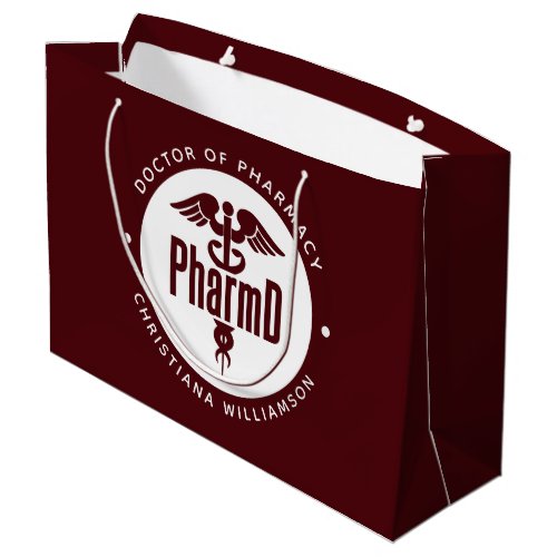 PharmD Doctor of Pharmacy Graduation Pharmacist Large Gift Bag