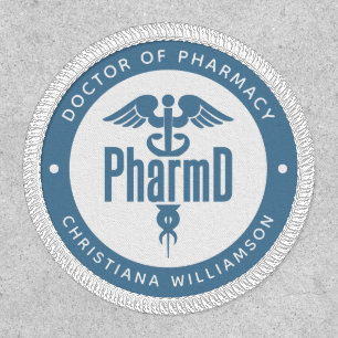 PharmD Doctor of Pharmacy Graduation Pharmacist Patch