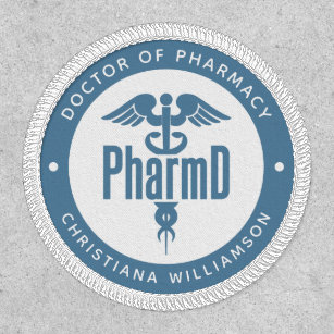 PharmD Doctor of Pharmacy Graduation Pharmacist Patch