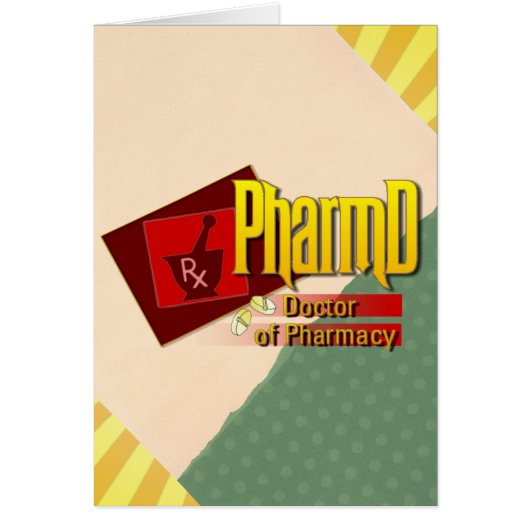 PharmD Doctor of Pharmacy LOGO Cards (Front)