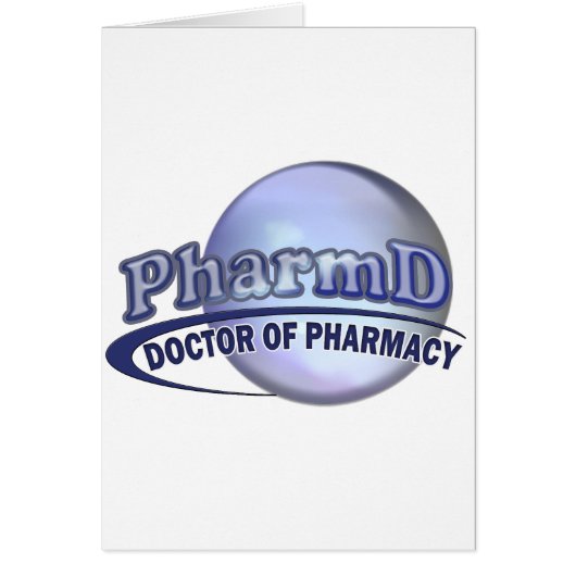 PharmD LOGO - DOCTOR OF PHARMACY Cards (Front)