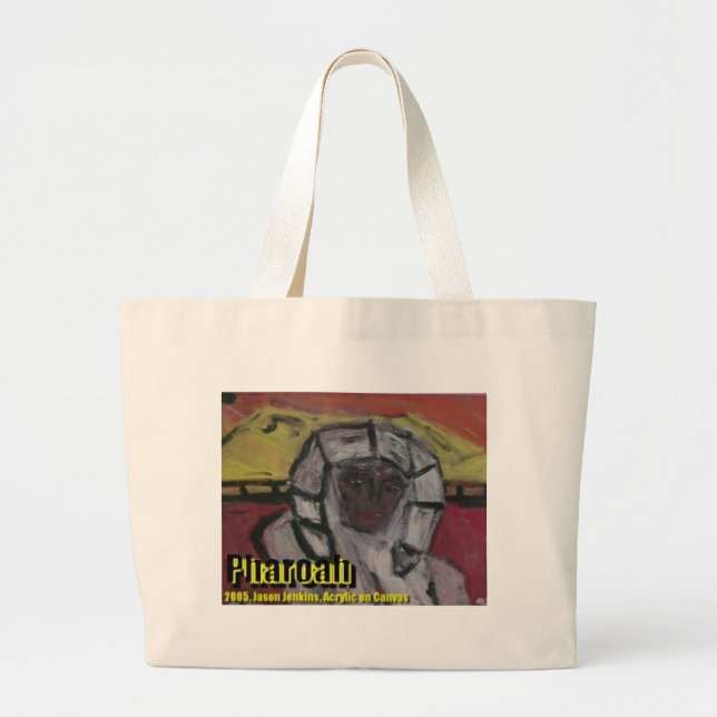 pharoah large tote bag (Front)
