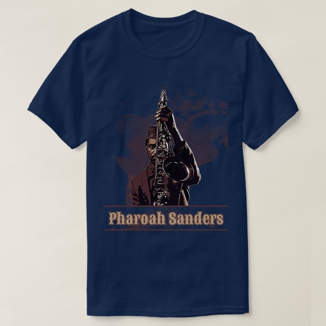 Pharoah Sanders Jazz T-Shirt (Design Front)