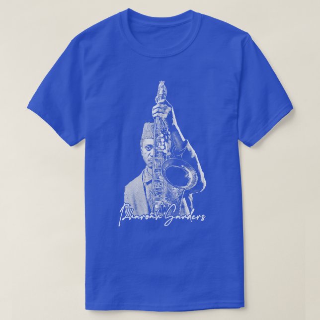Pharoah Sanders Original Retro Design 1 T-Shirt (Design Front)
