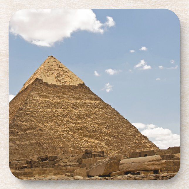 Pharoahs Pyramid Beverage Coaster (Front)