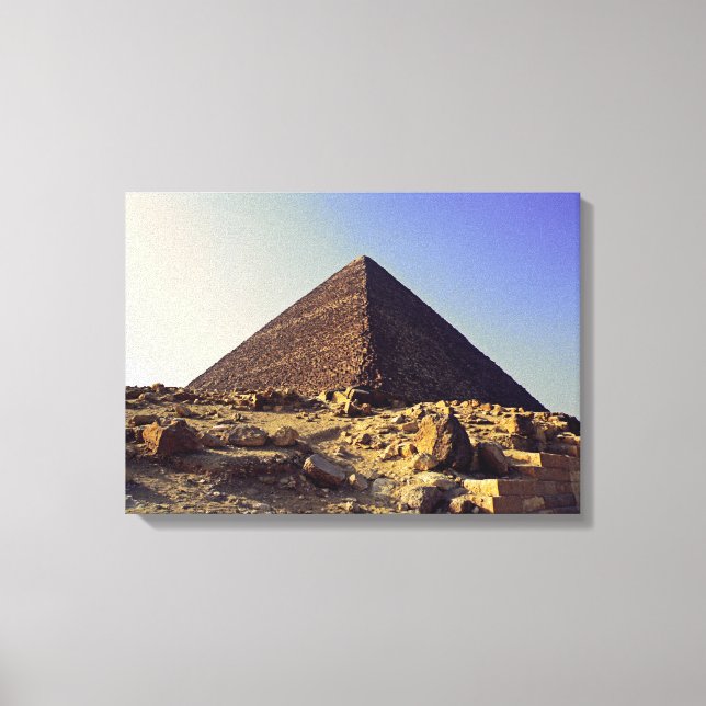 Pharoahs Pyramid Canvas Print (Front)