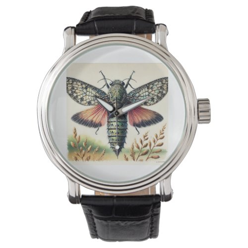 Pharsalia Butterfly 180624IREF109 _ Watercolor Watch