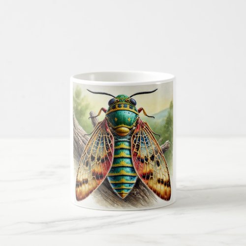 Pharsalia Insect Dorsal View 250624IREF121 _ Water Coffee Mug