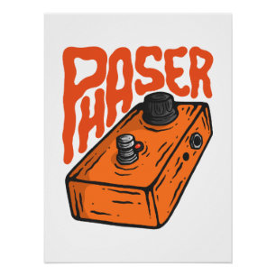 Phaser Pedal Poster