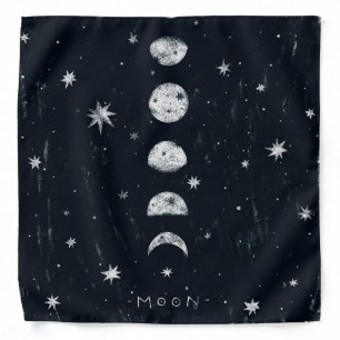 Phases of the moon Bandana