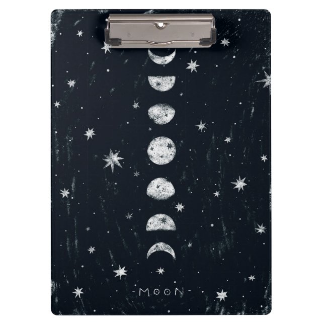 Phases of the moon clipboard (Front)