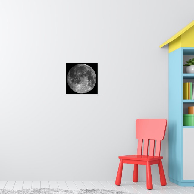 PHASES OF THE MOON, FULL MOON. PHOTO 1 OF 5. POSTER | Zazzle