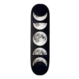 Phases of the Moon Galaxy Skateboard