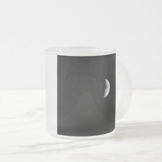 Phases of the moon on a coffee mug