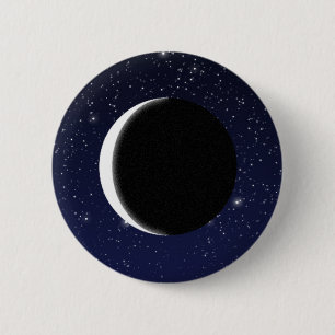 Phases of the Moon Pinback Button