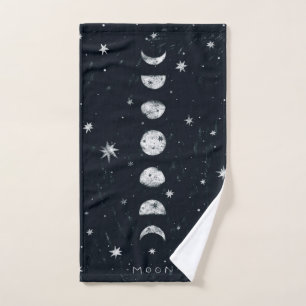Phases of the moon Towel