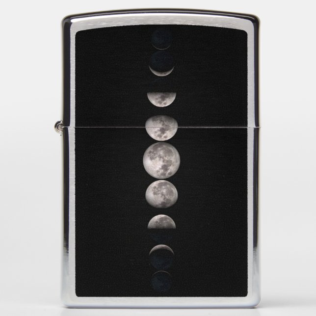 Phases of the moon zippo lighter (Front)