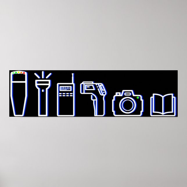 Phasmophobia Equipment Poster (Front)