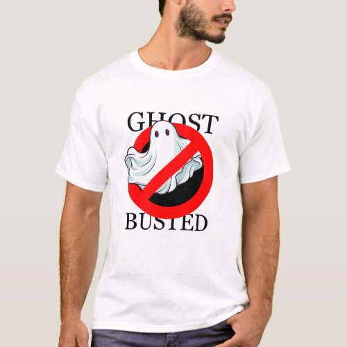 Phasmophobia Ghost Busted T_Shirt