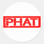 Phat Stamp Classic Round Sticker