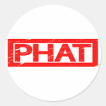 Phat Stamp Classic Round Sticker
